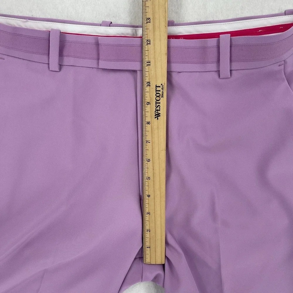 G/FORE Golf Shorts Men's 34 Purple Performance Chino Lightweight Stretch